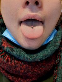 Piercing in Gehrden Zunge Zungenpiercing